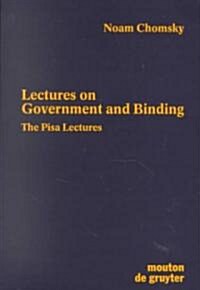 Lectures on Government and Binding: The Pisa Lectures (Hardcover, 7)