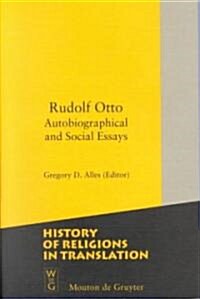 Rudolf Otto (Paperback)