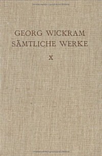 S?tliche Werke, Band 10, Kleine Spiele (Hardcover, Reprint 2017)