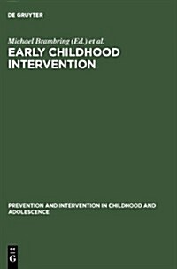 Early Childhood Intervention (Hardcover)