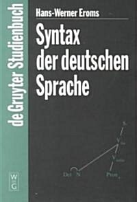 Syntax der Deutschen Sprache (Hardcover, Graph. Darst.)
