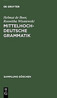 Mittelhochdeutsche Grammatik (Hardcover, 10, 10. Durchges. A)