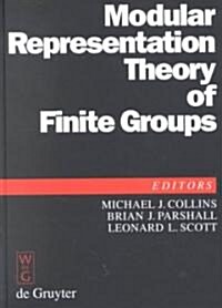 Modular Representation Theory of Finite Groups (Hardcover)