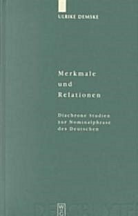 Merkmale Und Relationen (Hardcover, Reprint 2011)