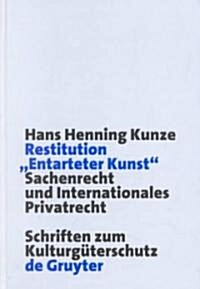 Restitution Entarteter Kunst (Hardcover)