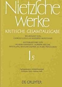 Nachgelassene Aufzeichnungen. Frhjahr 1868-Herbst 1869 (Hardcover, Reprint 2017)