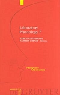 Laboratory Phonology 7 (Hardcover)