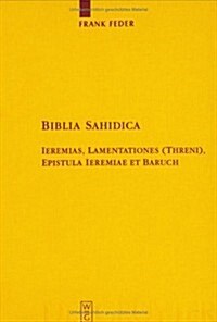 Biblia Sahidica (Hardcover)