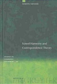 Vowel Harmony and Correspondence Theory (Hardcover)