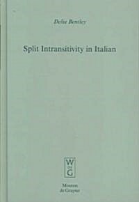 Split Intransitivity in Italian (Hardcover)