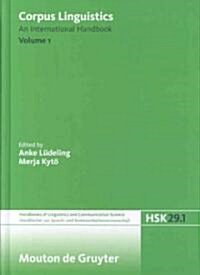 Corpus Linguistics. Volume 1 (Hardcover)