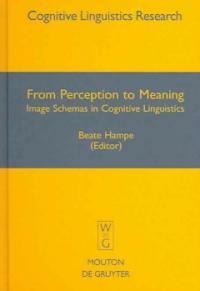 From perception to meaning : image schemas in cognitive linguistics
