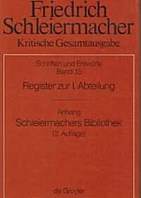 Register Zur I. Abteilung (Hardcover)