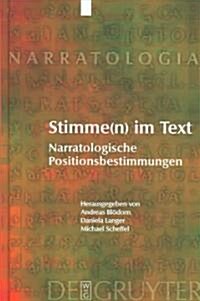 Stimme(n) Im Text (Hardcover)