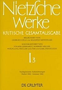 Nietzsche Werke: Kristische Gesamtausgabe (Hardcover)