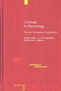 Contrast in Phonology (Hardcover)