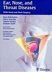 Ear, Nose and Throat Diseases: With Head and Neck Surgery (Paperback, 3)