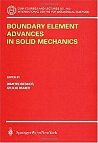 Boundary Element Advances in Solid Mechanics (Paperback)