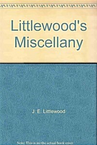 Littlewoods Miscellany (Hardcover, 1st)
