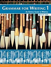 Grammar for Writing 1 (Paperback, 2, Revised)