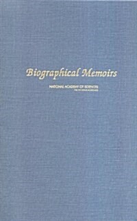 Biographical Memoirs: Volume 66 (Hardcover)