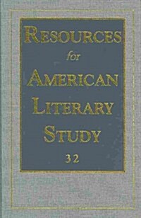 Resources for American Literary Study (Hardcover)