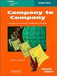 Company to Company Students book (Paperback, 2 Revised edition)