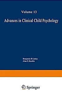 Advances in Clinical Child Psychology (Hardcover)