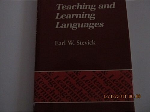 Teaching And Learning Languages (Hardcover, 1ST)