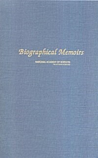 Biographical Memoirs: Volume 84 (Hardcover)