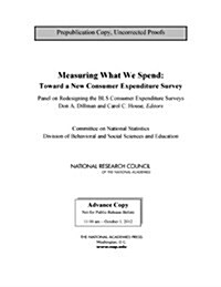 Measuring What We Spend: Toward a New Consumer Expenditure Survey (Paperback)