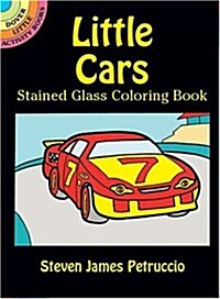 Little Cars Stained Glass (Paperback, CLR)