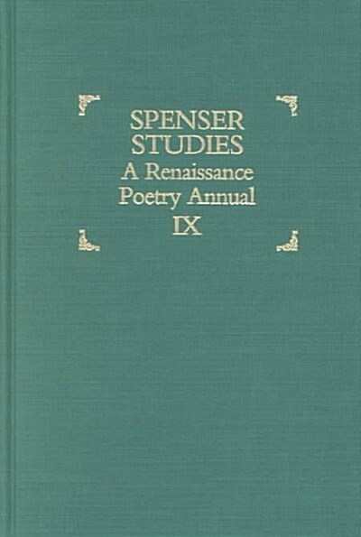 Spenser Studies (Hardcover)
