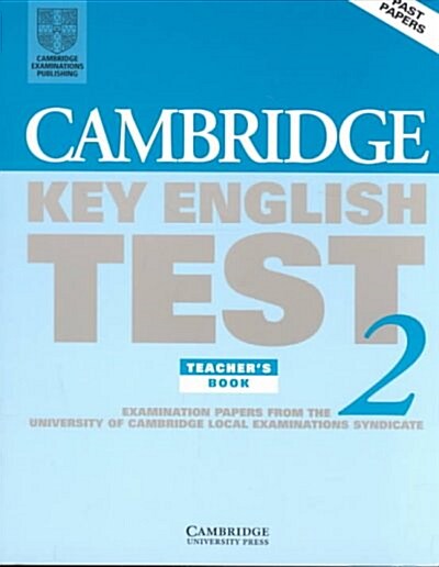 Cambridge Key English Test 2 (Paperback, Teachers Guide)