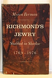 Richmonds Jewry, 1769-1976 (Hardcover)