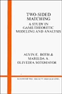 Two-Sided Matching (Hardcover)