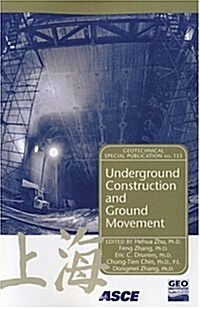 Underground Construction And Ground Movement (Paperback)