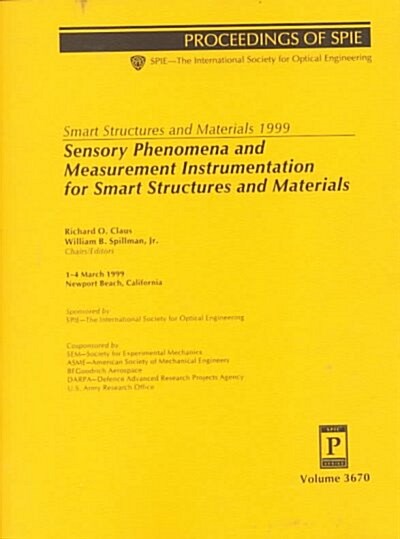 Sensory Phenomena and Measurement Instrumentation for Smart Structures and Materials (Paperback)