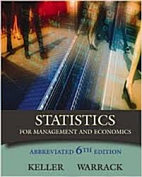 [중고] Statistics for Management and Economics
