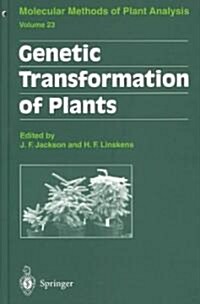 Genetic Transformation of Plants (Hardcover, 2003)