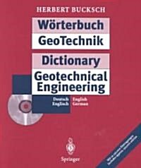 Warterbuch Geotechnik/Dictionary Geotechnical Engineering: Deutsch/Englisch English/German (Other)