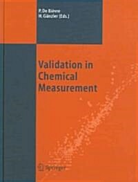 Validation In Chemical Measurement (Hardcover)