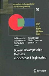 Domain Decomposition Methods In Science And Engineering (Paperback)