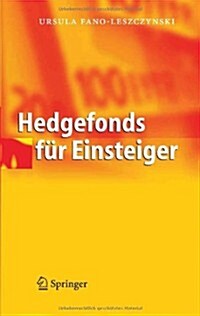 Hedgefonds F? Einsteiger (Hardcover, 2005)