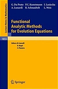 Functional Analytic Methods for Evolution Equations (Paperback, 2004)