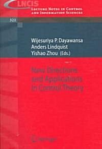 New Directions and Applications in Control Theory (Paperback)