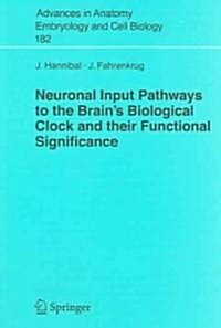 Neuronal Input Pathways to the Brains Biological Clock and Their Functional Significance (Paperback, 2006)