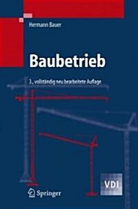 Baubetrieb (Hardcover, 3, 3., Vollst. Neu)