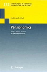 Pensionomics: On the Role of Paygo in Pension Portfolios (Paperback, 2006)