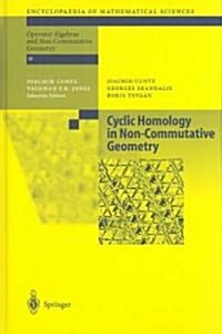 Cyclic Homology in Non-Commutative Geometry (Hardcover)